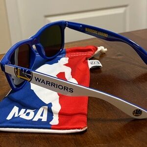 Society43 Golden State Warriors NBA Unisex Sunglasses - White